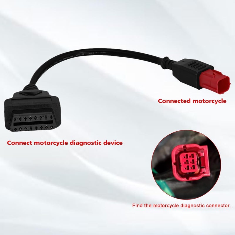 PARANNIC OBD2 Adapter Cable for Motorcycles - Image 4
