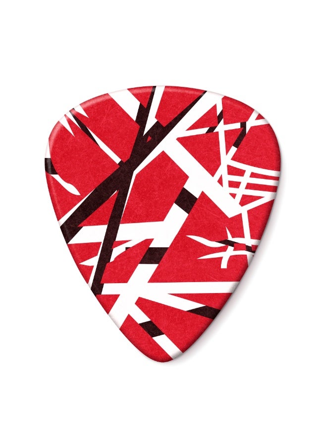 DUNLOP EVH Tortex picks, EVH102P114, Frankenstein picks, 1.14mm picks, Eddie Van Halen picks, guitar picks UAE, EVH picks Dubai, Tortex Frankenstein, signature picks, plectrum 6 pack, durable guitar picks, guitar picks UAE - Image 2