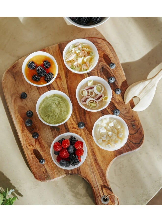 babymoov - Biosourced Babybols Eco 6 X 180, Biosourced Materials, Each Bowl Has A Capacity Of 180 Ml, Microwave And Freezer Safe, Dishwasher Safe And Stackable Design - Image 1
