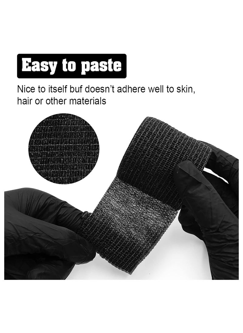 IOLITE Tattoo Grip Tape - 1PC (1inch x 5 Yard) Camo Self Adhesive Bandage for Wrist & Ankle Sprain Swelling, Disposable Roll Tattoo Grip Tube Tape for Tattoo Machine and Tattoo Supplies Pet Bandage  - Image 3