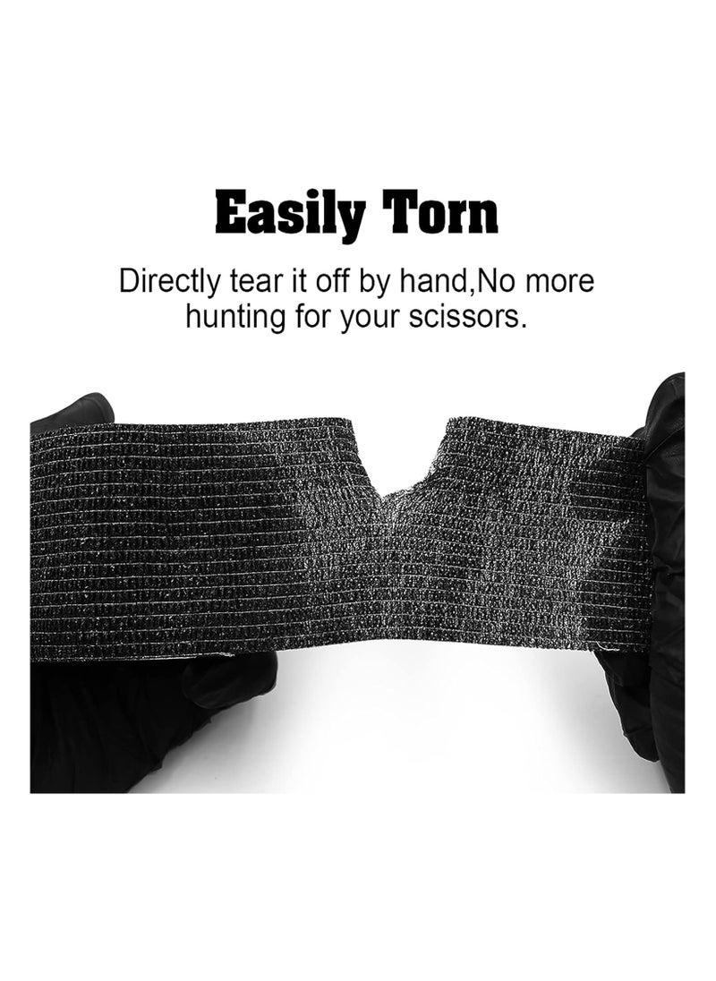 IOLITE Tattoo Grip Tape - 1PC (1inch x 5 Yard) Camo Self Adhesive Bandage for Wrist & Ankle Sprain Swelling, Disposable Roll Tattoo Grip Tube Tape for Tattoo Machine and Tattoo Supplies Pet Bandage  - Image 4
