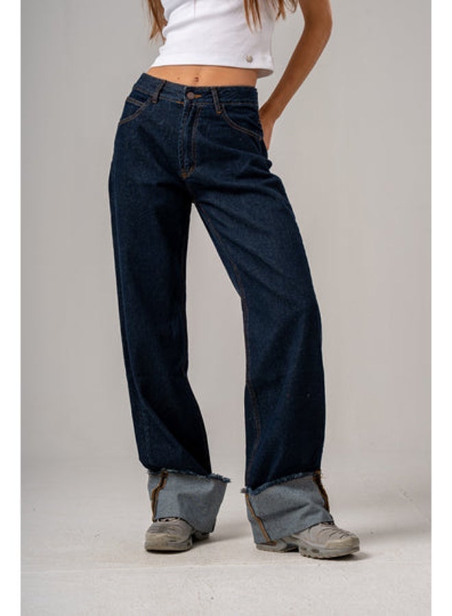 ASTK Selvedge Wide Leg Jeans - Image 1