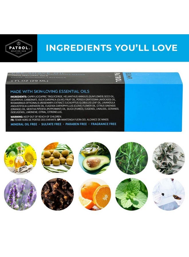 زيت ما قبل الحلاقة للرجال مع الزيوت العطرية الطبيعية، حلاقة ناعمة، بشرة أكثر نعومة، 1 أونصة (عبوة من 2). - Image 5