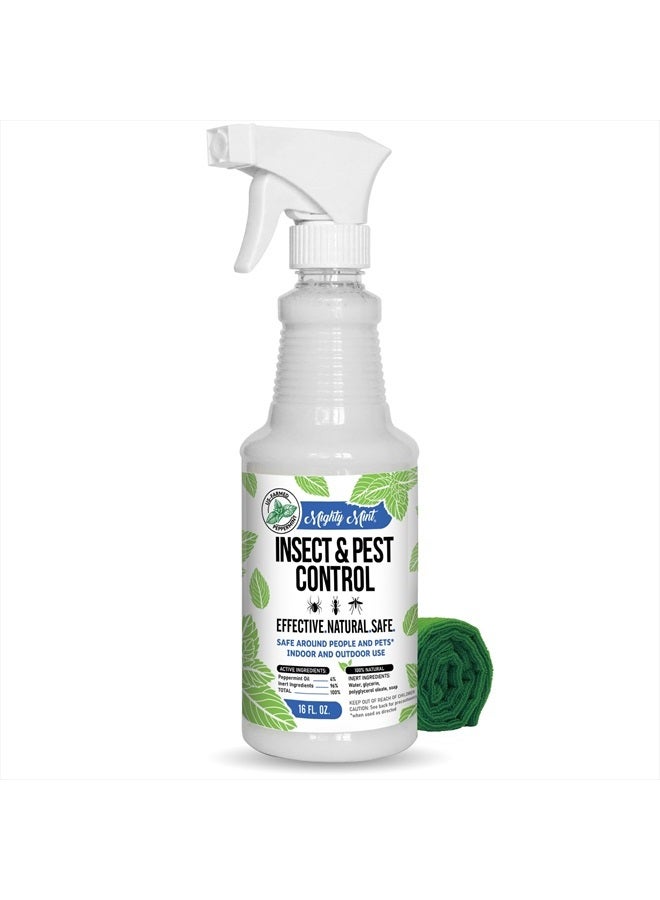 Mighty Mint 16 oz Peppermint Oil Insect & Pest Spray - for Spiders, Ants, and More - Image 1