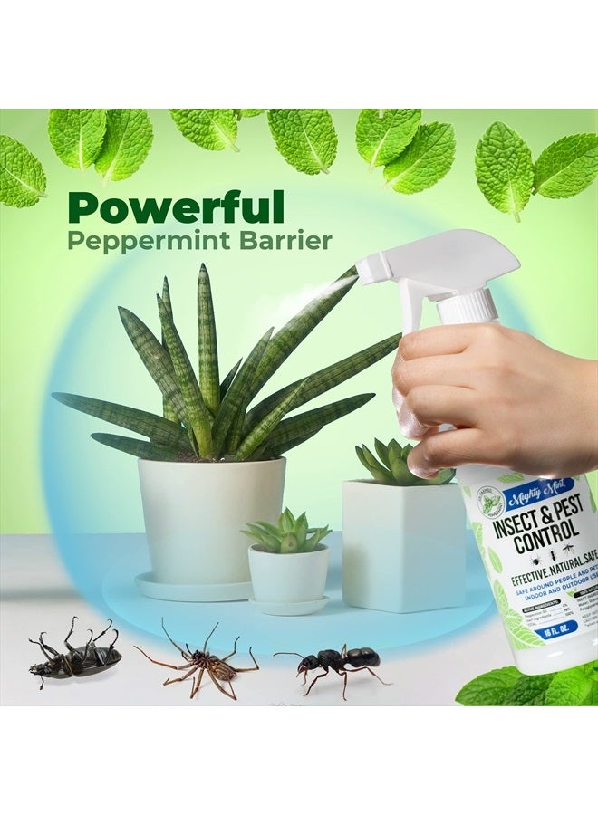 Mighty Mint 16 oz Peppermint Oil Insect & Pest Spray - for Spiders, Ants, and More - Image 2