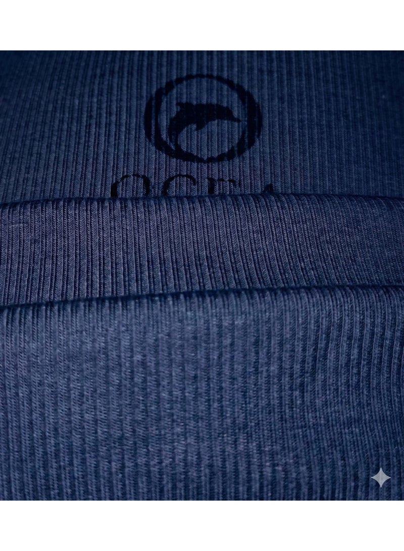 Oceakids Ribbed Bamboo Sleepsuit - Image 4