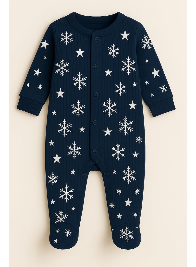 Oceakids Ribbed Bamboo Sleepsuit - Image 2