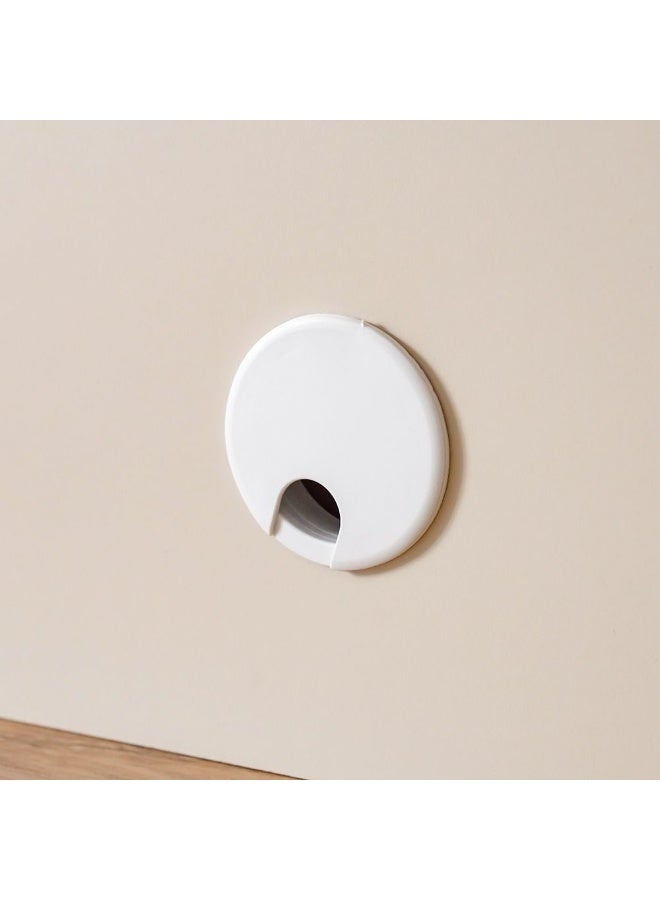 DANUBE HOME مكتب دراسة زيتا بدرج واحد مع رف - أبيض فاتح ووردي - أثاث مكتبي أنيق للمنزل والدراسة - خشب مصنّع - الحجم: L100.2xW55xH149.5cm - مثالي للأطفال والمراهقين - Image 3