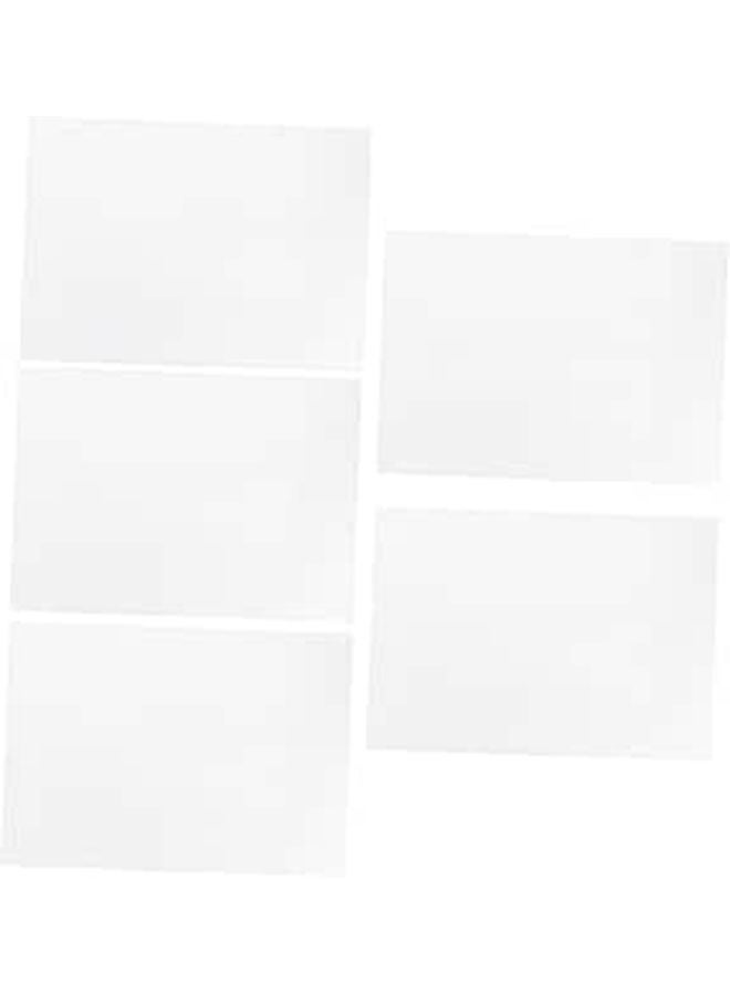 Printable Heat Shrink Film Paper 5 Sheets for DIY Crafts Making Shrinkable Art - Image 1