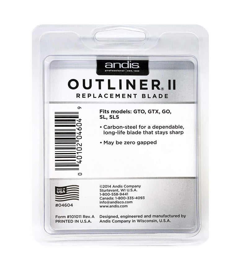 Andis Outliner II Blade 04604 - Image 2