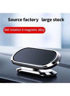 Generic Magnetic Phone Holder Mobile Phone Holder 360° Adjustable Car Dashboard Mount Wall Mount Key Holder Strong Magnet Universal Car Holder, Dashboard 360° Rotation for All Phones and Mini Tablets  - Image 4