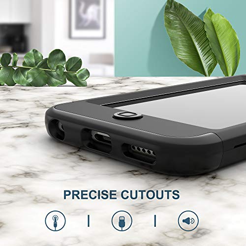 ULAK حافظة ULAK متوافقة مع iPod Touch 7/6/5، غلاف واقي ثقيل الوزن مقاوم للصدمات لجهاز Apple iTouch من الجيل 5/6/7 (أحدث طراز)، أسود - Image 5