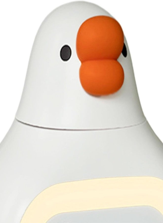 HEEJ Cute Duck Digital Alarm Clock for Kids, Silicone Night Light Sleep Trainer, USB Rechargeable Bedside Lamp with Dual Alarms, Snooze & Countdown Timer, Kawaii Room Decor for Toddlers Boys & Girls - Image 5