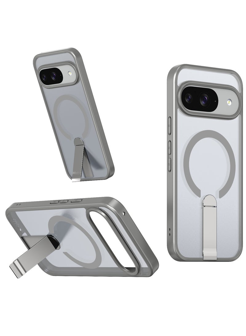 general Magnetic Cover for Google Pixel 10 Pro Case with MagSafe Compatible Stand, High-Grade Shockproof Cell Phone Case