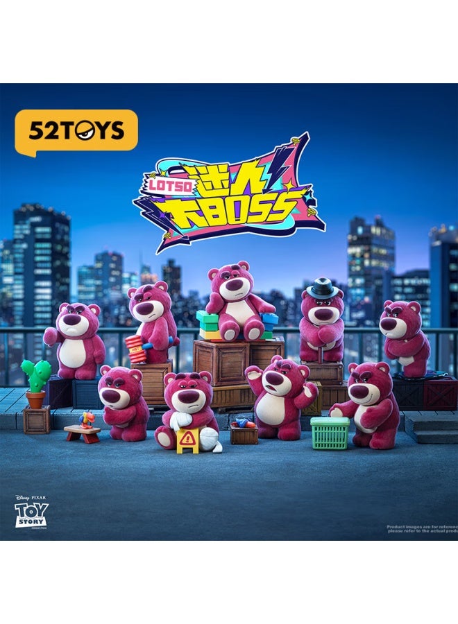 52toys Toy Story Strawberry Bear Enchanting Big Boss Blind Box Trendy Play Handicraft Single Price Same As 618 - Image 1