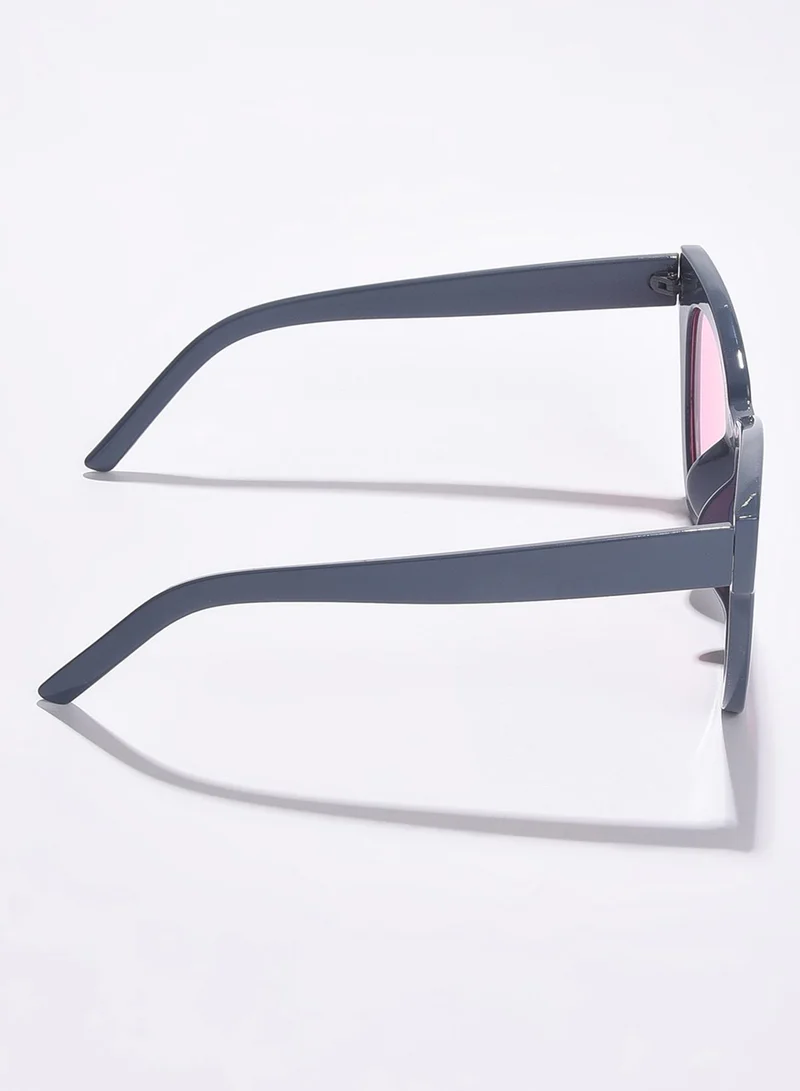 Haute Sauce  Pink Lens Black Cateye Sunglasses  | Best Price UAE