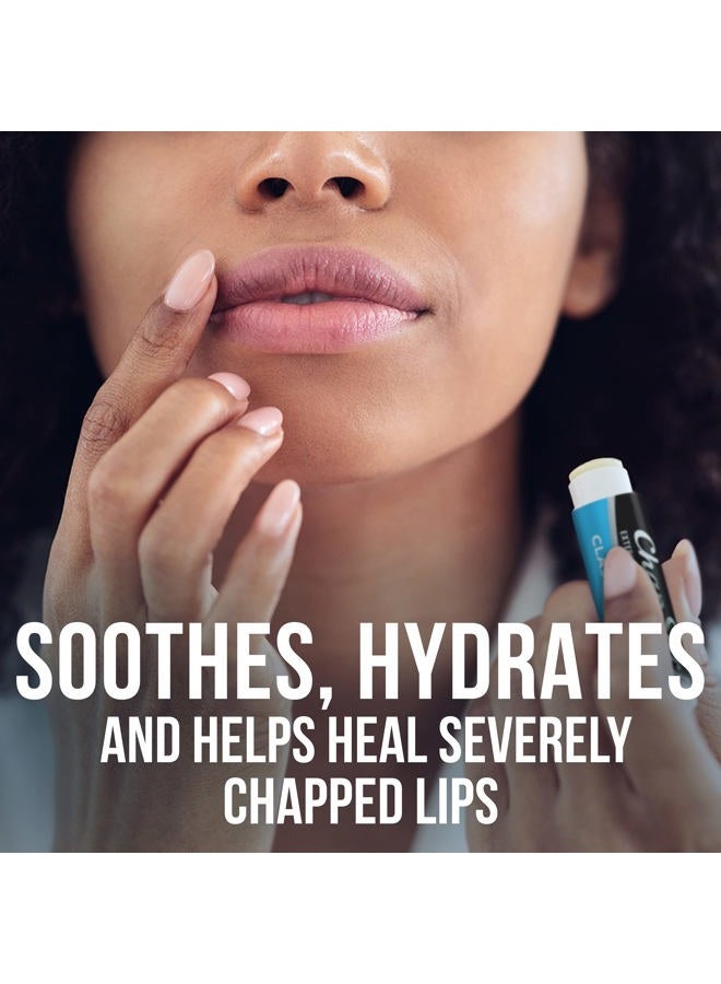 chapstick Classic Medicated Lip Balm Tubes, Chapped Lips Treatment and Skin Protectant - 0.15 Oz (Pack of 12) - Image 2