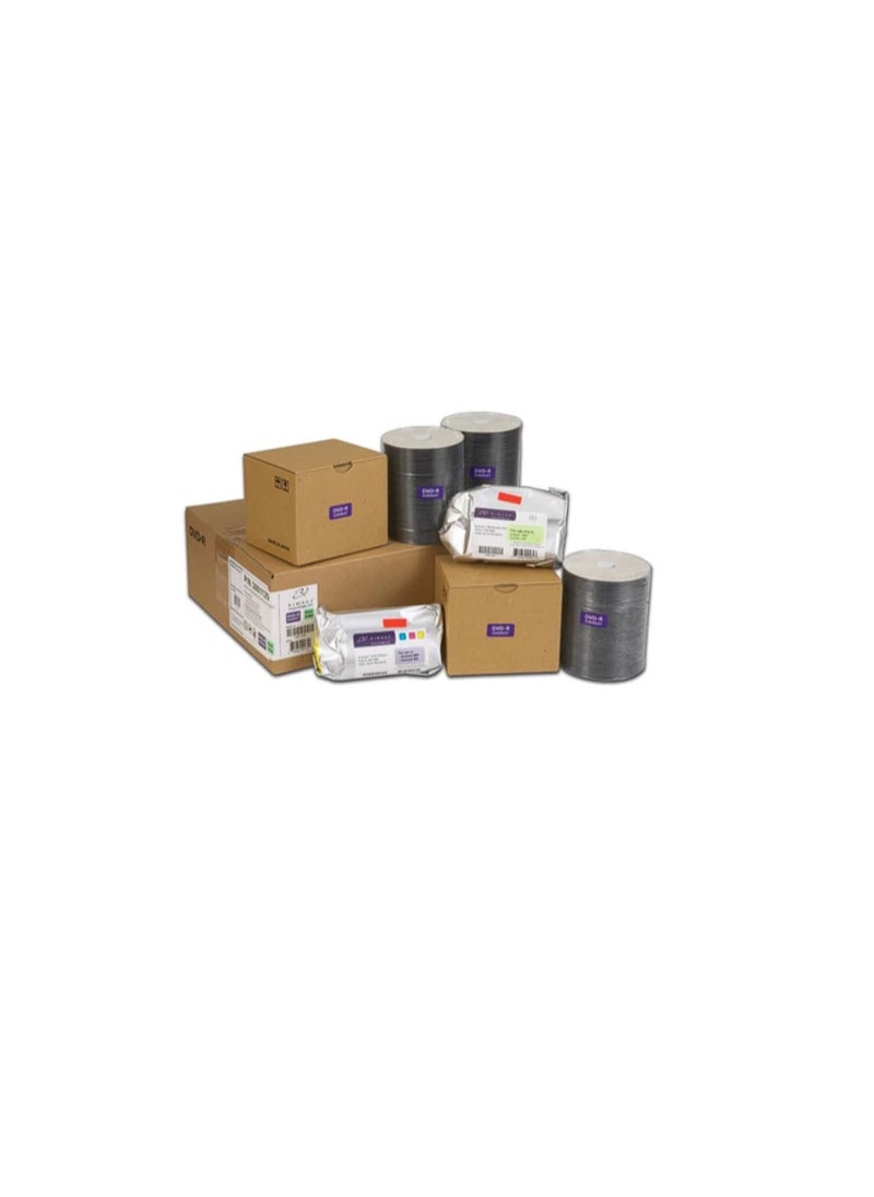 RIMAGE RIMAGE Media Kit 2450 MDD, 1000 DVD (W, R) CMY 2x Retransfer Ribbon E800/400 (500 prints) 2 RIBBON MOD/2450 ENCORE, CMY 500 PRINTS 10x Media. Everest, 100 DVD (WR) 1 CLEANING KIT. EVEREST  - Image 2