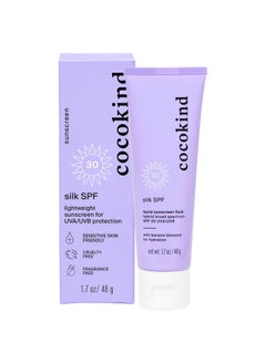 Cocokind Silk Spf Mineral And Chemical Sunscreen For Face Spf 30  - Image 1