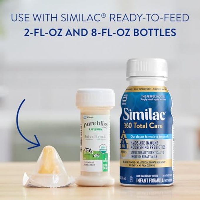 Similac طقم مكياج للأطفال للفتيات، 25 قطعة من ألعاب المكياج للأطفال، طقم مكياج قابل للغسل، حقيبة مستحضرات تجميل، طقم مكياج، ألعاب أميرات للفتيات هدايا عيد ميلاد للأطفال من 4 إلى 9 سنوات - Image 5