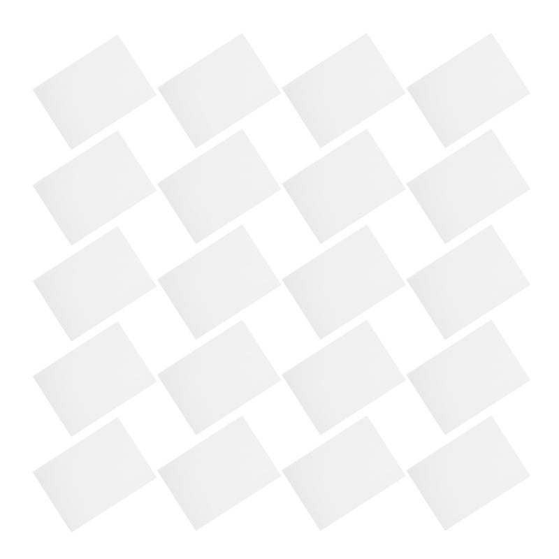50 Sheets of Drawing Paper Double-sided Picture Dust Sticker Protective Film - Image 1