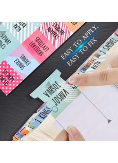 Gomigle Bible Tabs Old And New Testament Bible Tabs For Women/Men/Kids 100 Pcs Bible Book/Index Tabs For Study Bible Bible Chapter Tabs For Journaling Bible Easytoread 66 Books 8 Ref 19 Blank Tabs  - Image 2
