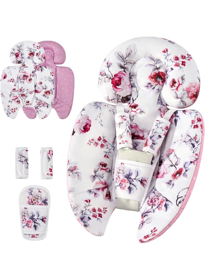 Mamatepe Infant Insert Compatible with 4moms Mamaroo & Graco Swing and Infant Car Seat - Image 1