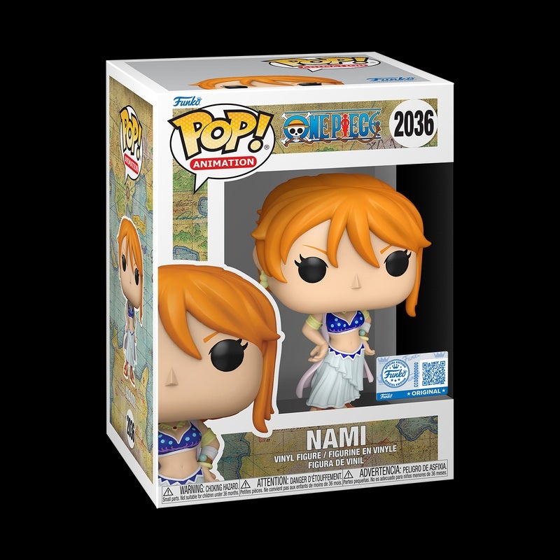 Funko Pop! Animation: One Piece - Nami (Alabasta Arc) - One Piece - Collectable Vinyl Figure - Gift Idea - Official Merchandise - Toys for Kids & Adults - Image 3