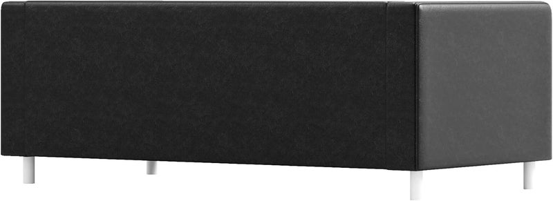 Sofa Pro The PU Leather Klippan Loveseat Sofa Cover Replacement is Made Compatible for IKEA Klippan Loveseat Sofa Slipcover. (Black PU Leather) - Image 4