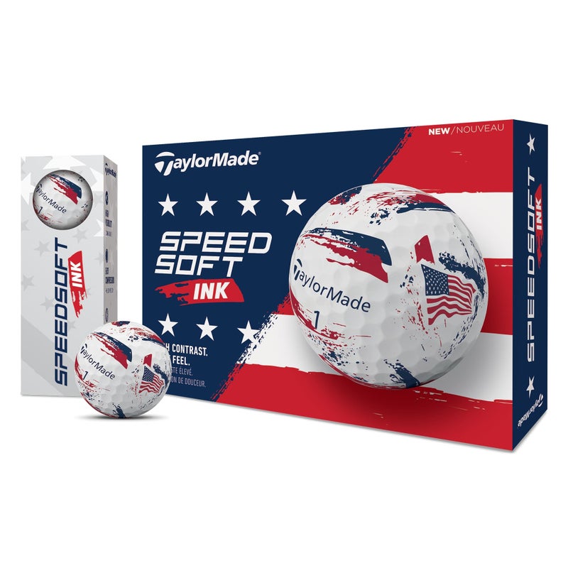 TaylorMade Golf SpeedSoft Ink USA Dozen - Image 1