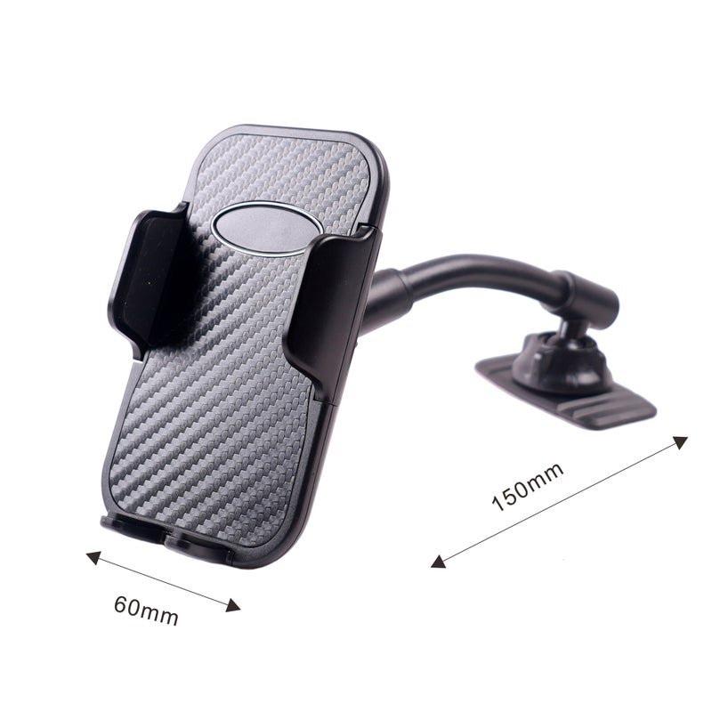 Handlebar Mount Car Phone Holder Stable Navigation Support in Black for Riding and Navigation for Phone and Tablet Fit - Image 3