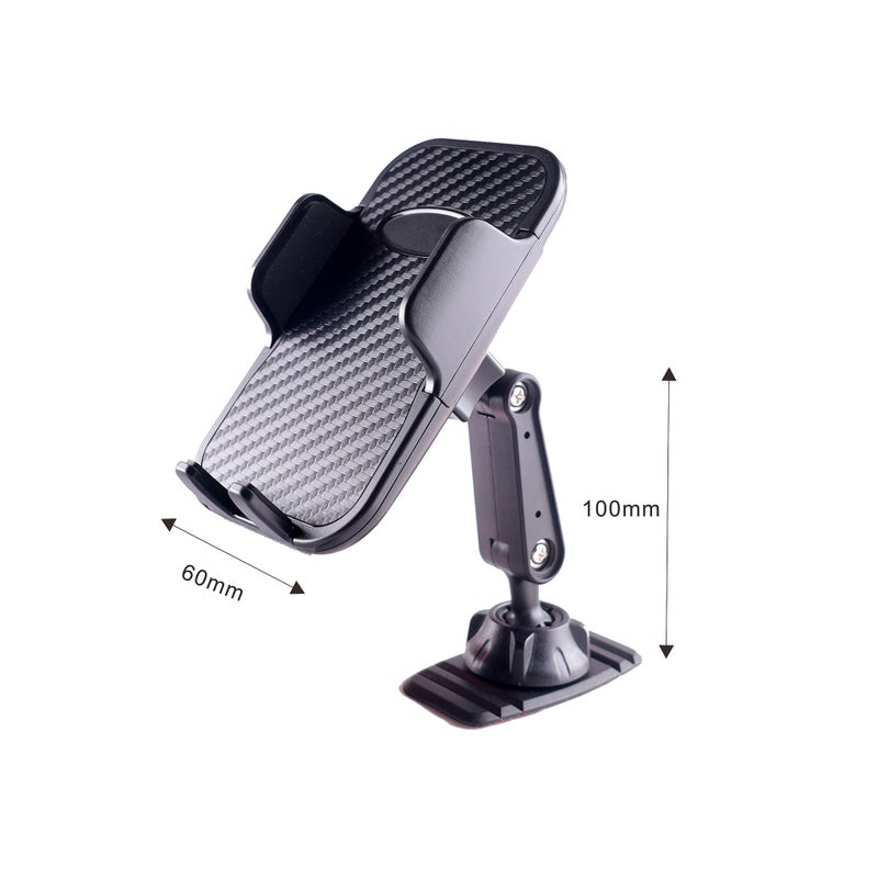 Handlebar Mount Car Phone Holder Stable Navigation Support in Black for Riding and Navigation for Phone and Tablet Fit - Image 4