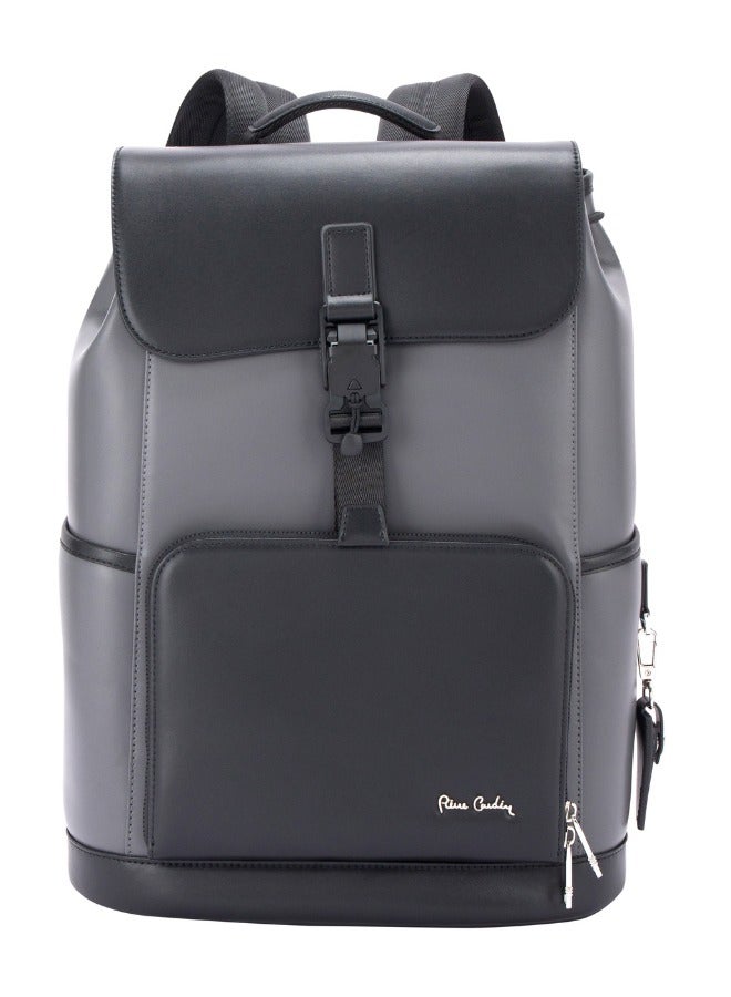 pierre cardin Professional Travel Laptop Backpack, Extensible Business Bag, Water Resistant College Backpack  - Image 2