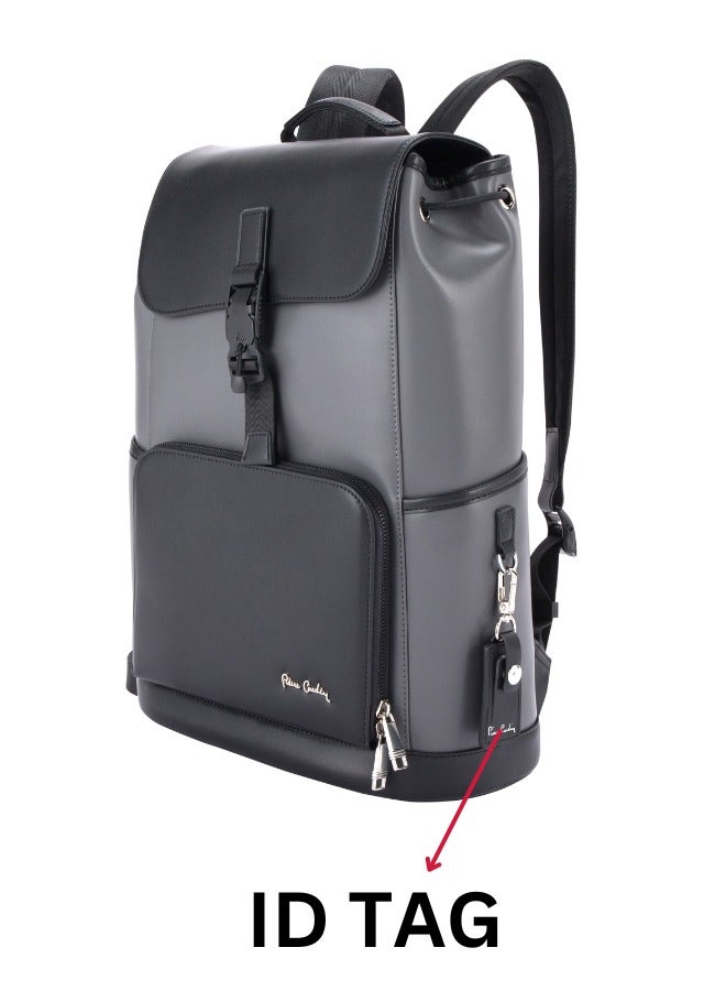pierre cardin Professional Travel Laptop Backpack, Extensible Business Bag, Water Resistant College Backpack  - Image 5