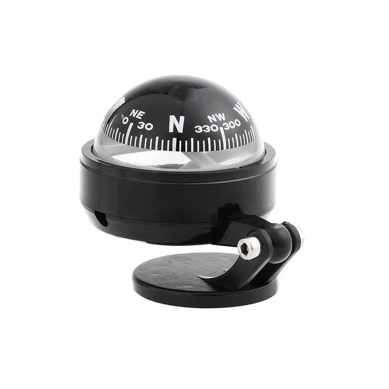 Black Car Dashboard Compass with Direction Guidance Tool for Camping Hiking - Image 2