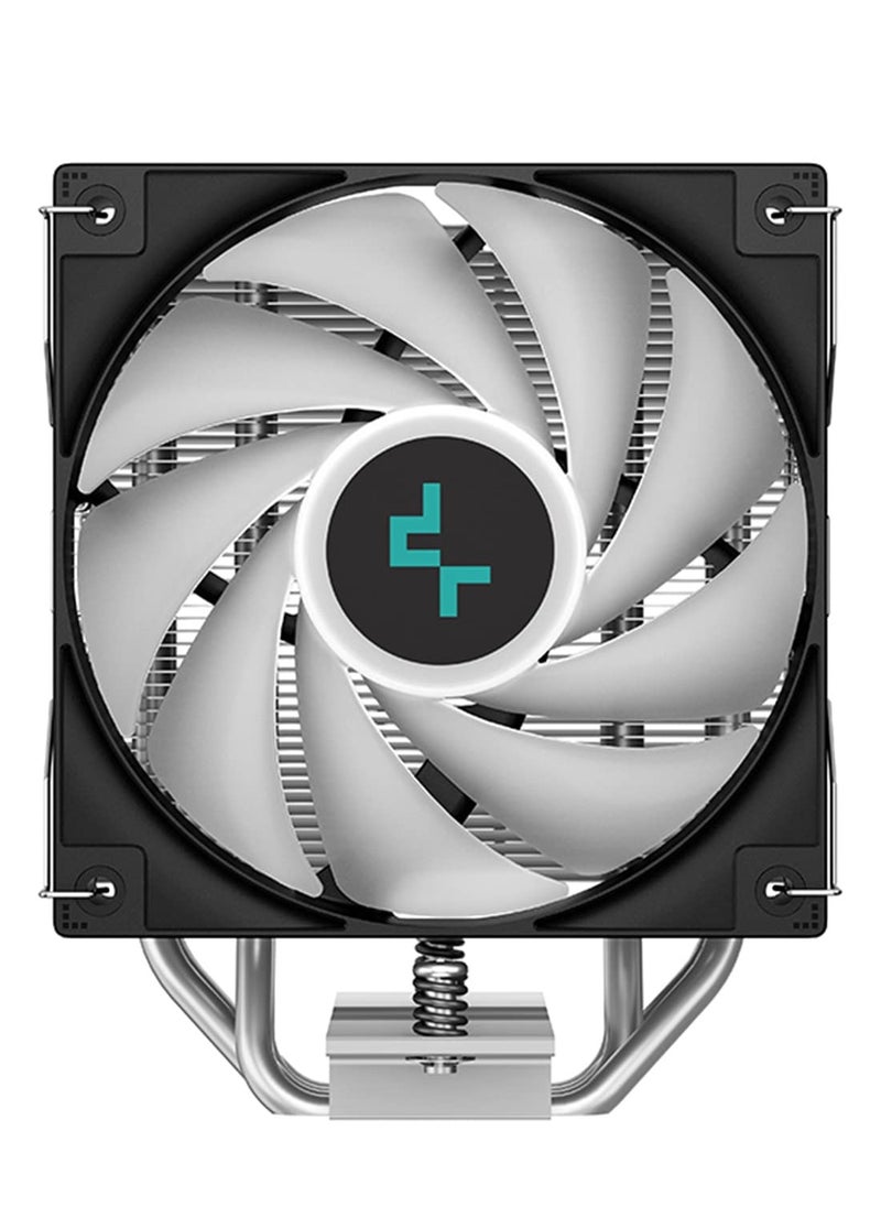 DEEPCOOL - Deepcool AG400 ARGB Single-Tower 120mm CPU Air Cooler/CPU Fan | Support : Intel LGA1700/1200/1151/1150/1155 and AMD AM5/AM4 - R-AG400-BKANMC-G-1 - Image 1