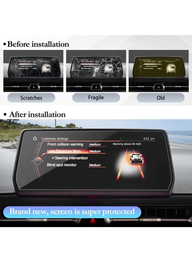 SKTU Screen Protector Foils for 2020 2021 GR Supra 8.8In Navigation Display Tempered Glass Scratch Resistance 9H Hardness HD Clear Toyota LCD GPS Touch Screen Protective Film - Image 5