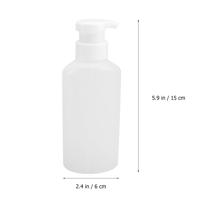 2pcs Empty Travel Bottles Foam-making Containers Pump Bottles Refillable Liquid Container for Cleanser Shampoo Emulsion - Image 2