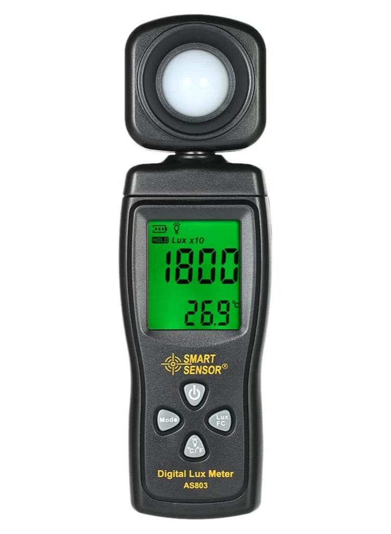 SMART SENSOR Handheld Digital Lux Meter Luminance Tester Light Meter 1-200000 Lux Tools Photometer Spectrometer Actinometer  - Image 1