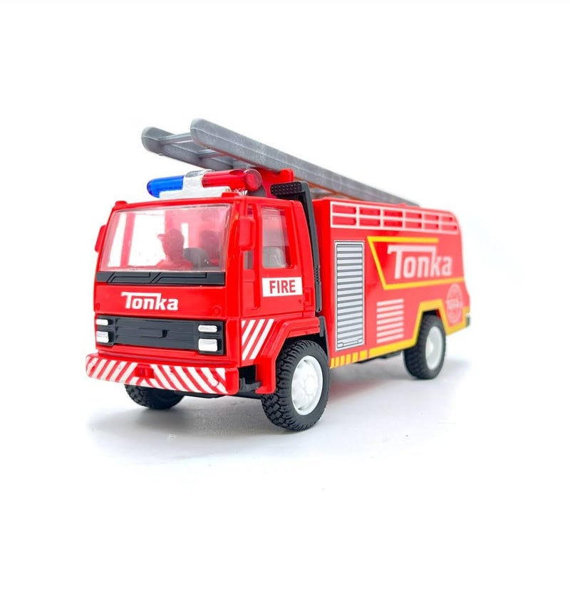 CENTY Tonka Fire Fighter Toy with Pull Back Action for Kids 3Y+ - Red - Image 1
