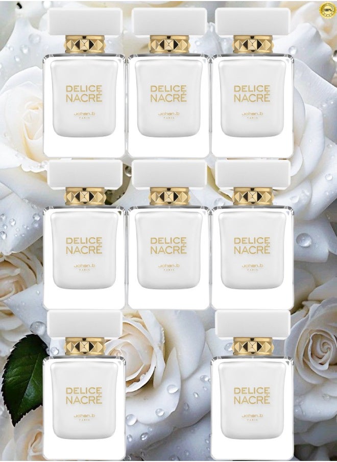 Johan.B Paris 8 Pieces Delice Nacre Johan B Paris Perfume EDP 85ML  - Image 1