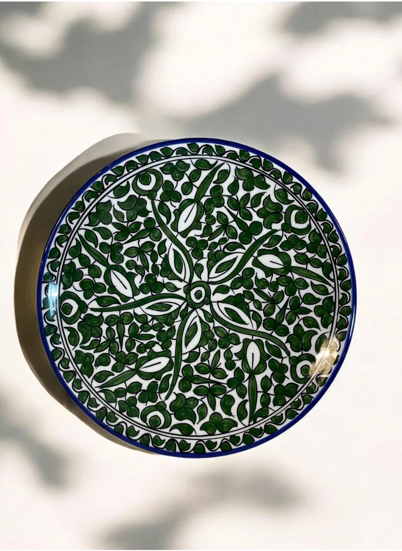 Taddart Flower Ceramic Plate size 24cm