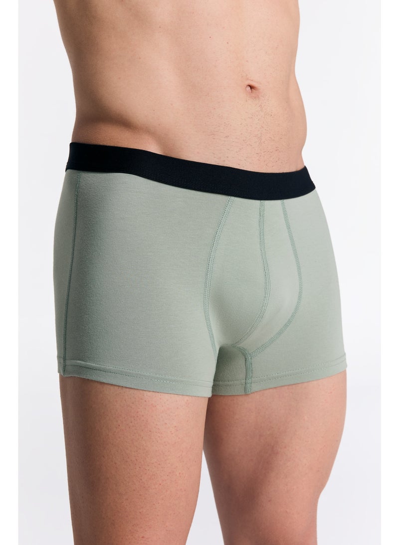 ALBERO NATUR 3P2121-109 Men's Organic Cotton Trunk Shorts - Image 2
