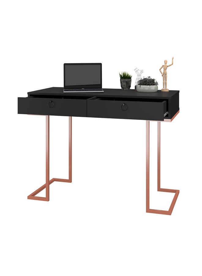 Home Box Home Office Table,Computer Desk Of High Quality And Easy To Install  - Mdp 15Mm Color Black 50 x 107 x 80 cm - Image 2
