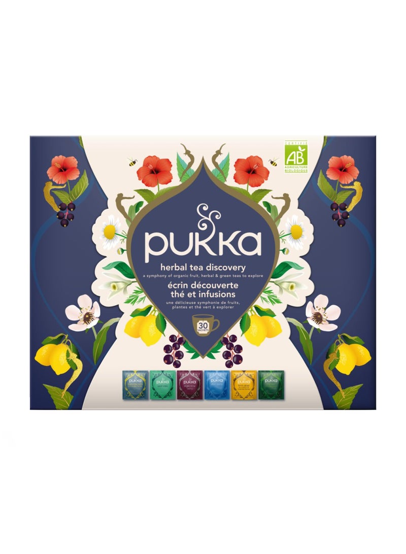 Pukka Herbs Premium Herbal Tea Discovery Gift Box - Image 1