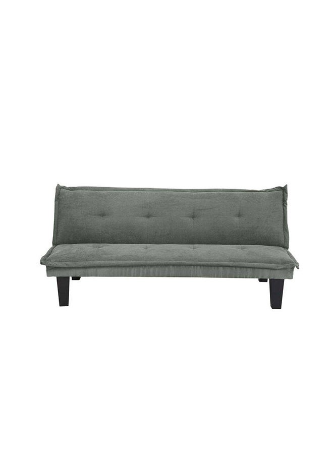 DANUBE HOME Manolo Fabric Sofabed Convertible Sleeping Sofa Bed Living Room Furniture For Home L 165 x W 80 x H 73 cm Grey  - Image 4