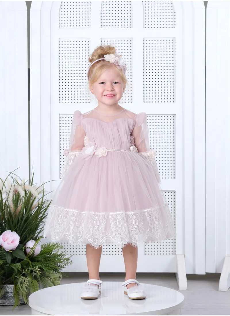 VIA BAMBINO Baby Dress in Lilac 🌸👶 3210