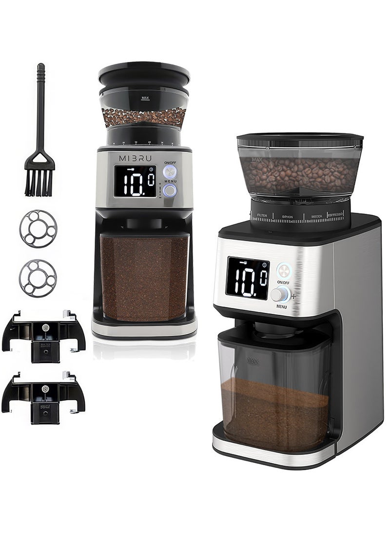 MIBRU - Coffee Beans Electric Grinder With Blow Up and Espresso Mode - Image 1