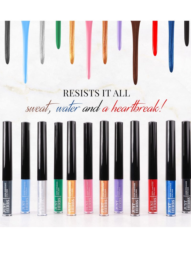 Just Herbs Just Herbs Eyeliner Waterproof and Smudge Proof Long Lasting Eyeliners 2.5g  - Image 4
