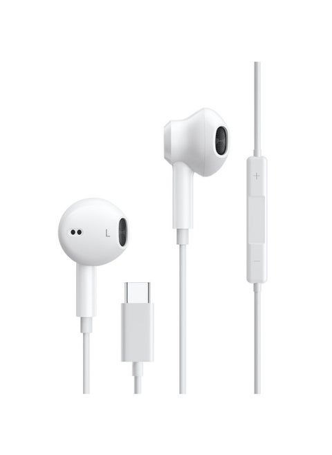 For IPhone 6x 7 8 11 12 Android Huawei Typec Wired Wire Control Headset Apple Flat Head-Color:P55(TYPEC Interface)
